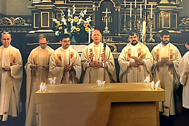 Altarweihe in St. Nikolaus 1996