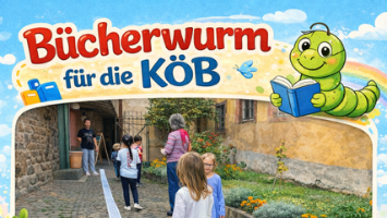Bücherwurm für die KÖB