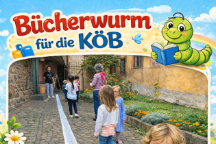 Bücherwurm für die KÖB