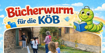 Bücherwurm für die KÖB