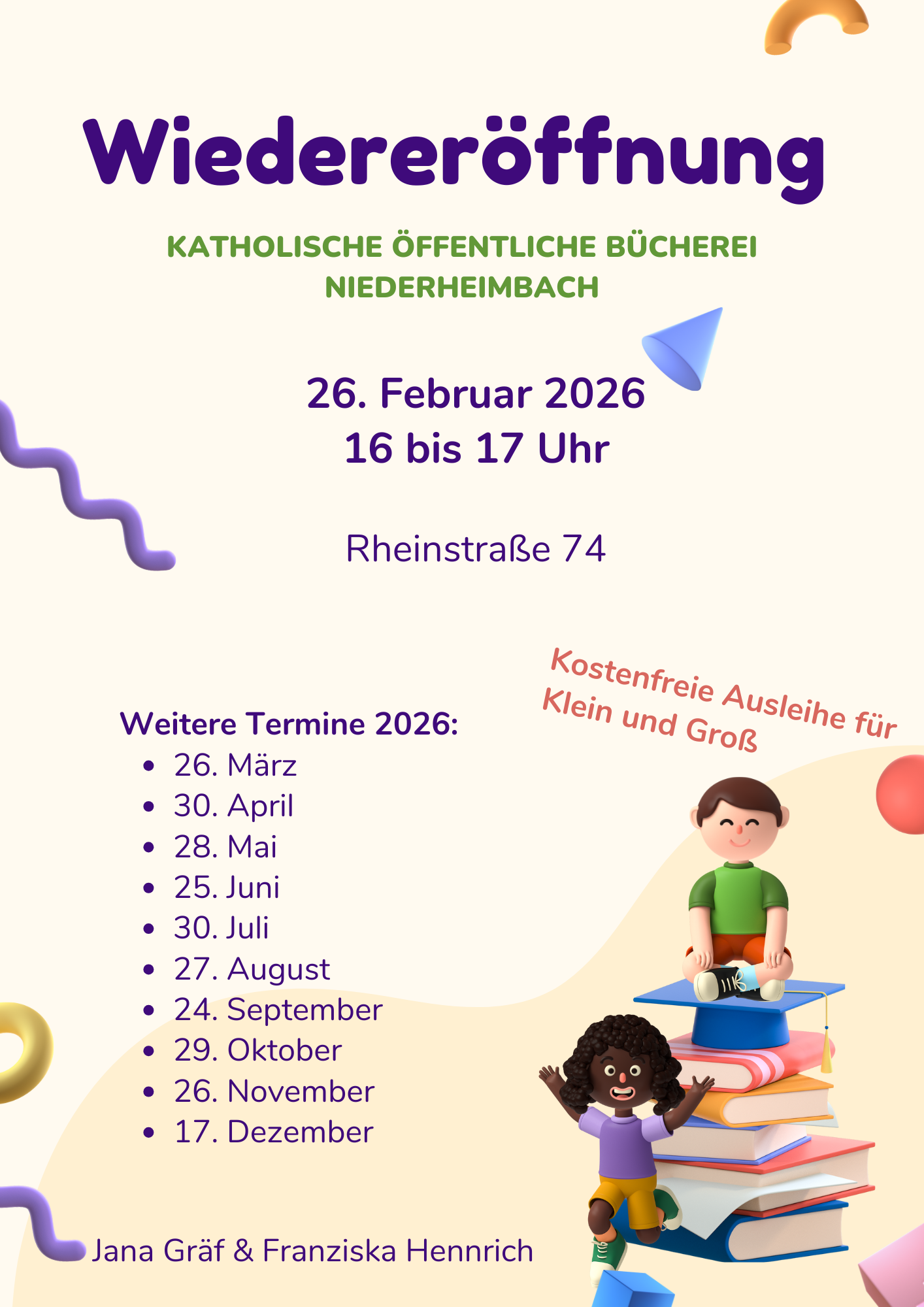 Wiedereröffnung KÖB Niederheimbach