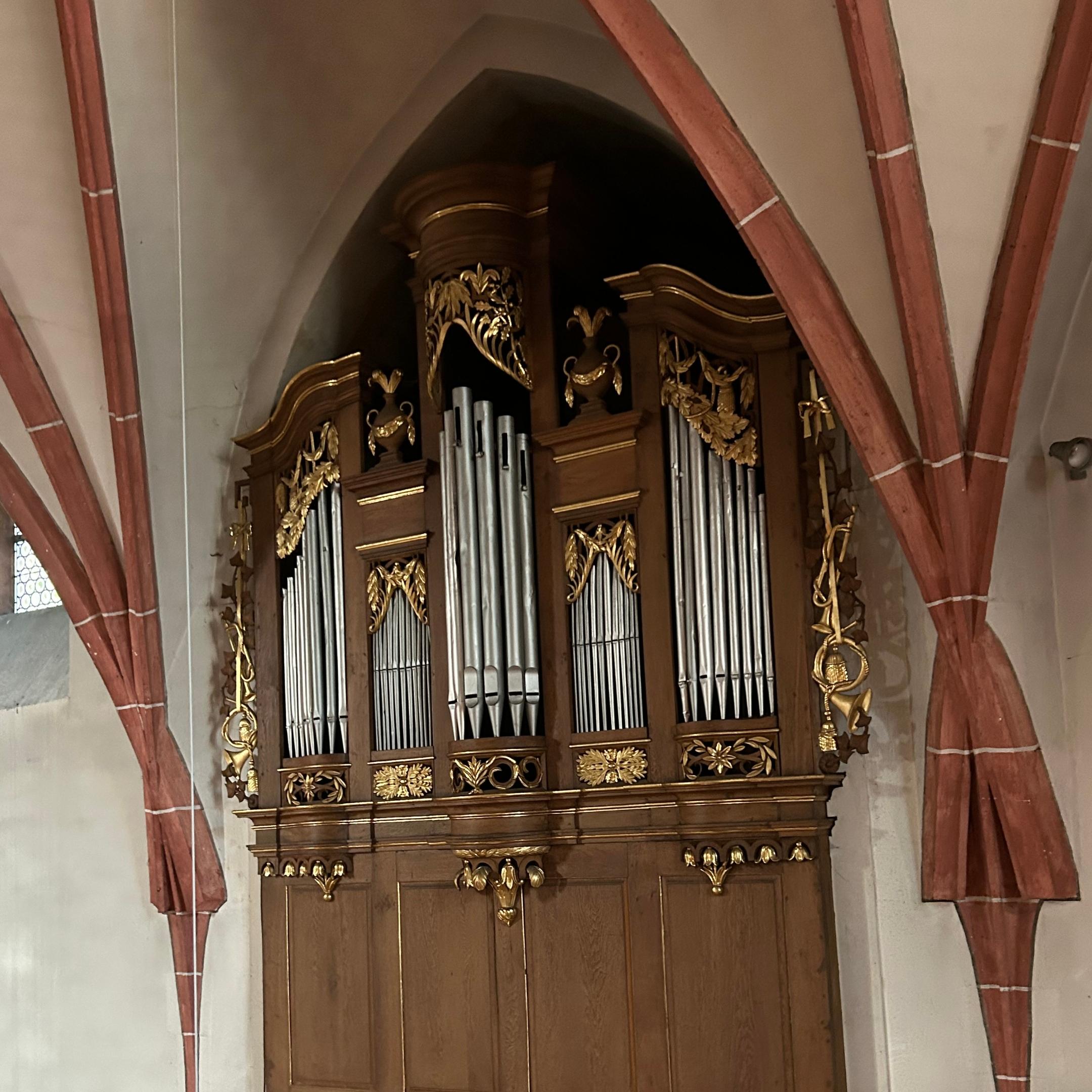 Alter Orgelprospekt - Niederheimbach Maria Himmelfahrt