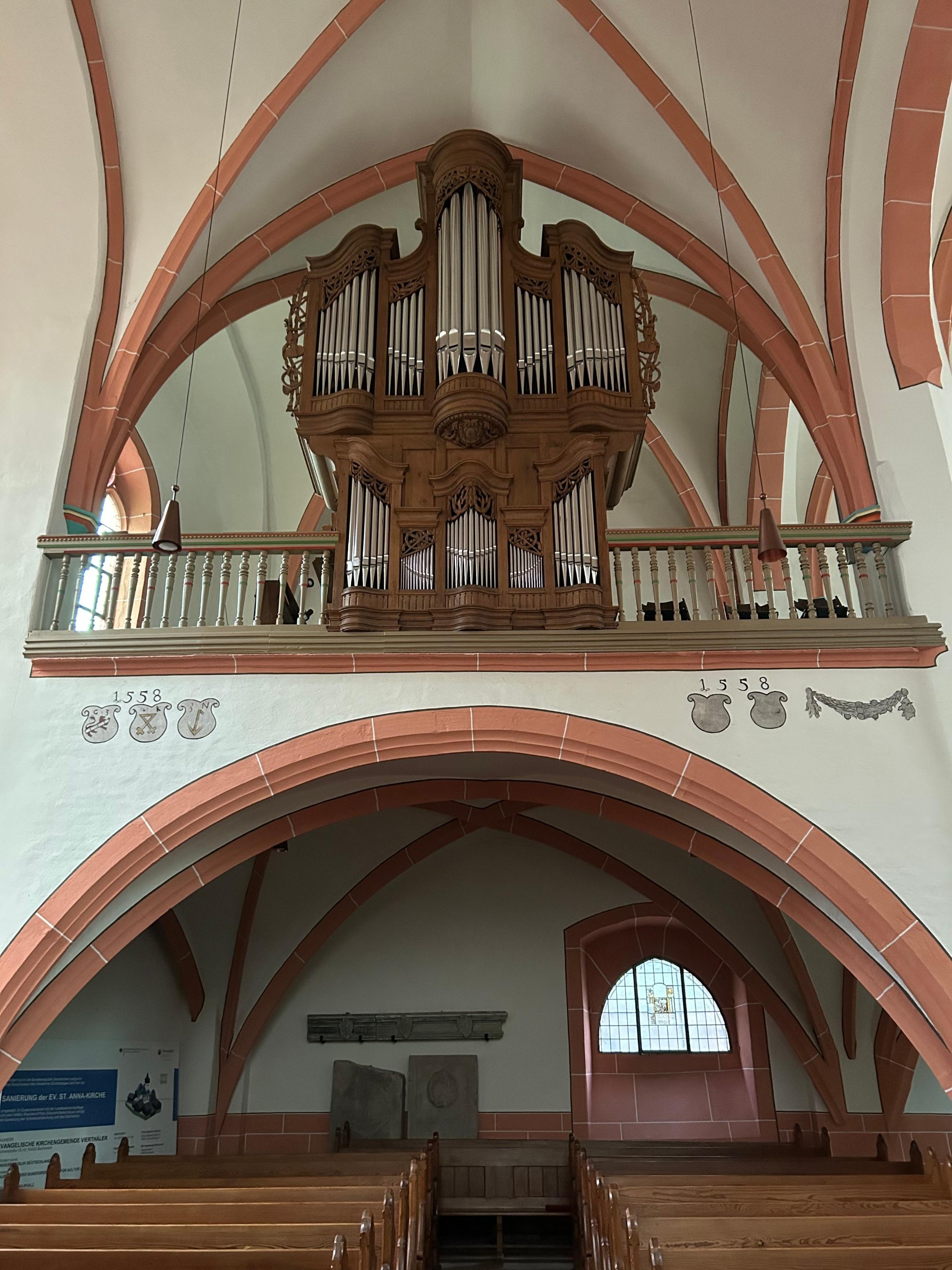 Orgel - Bacharach-Steeg St. Anna
