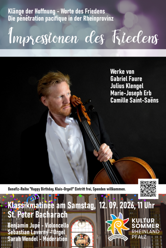 Plakat Impressionen des Friedens