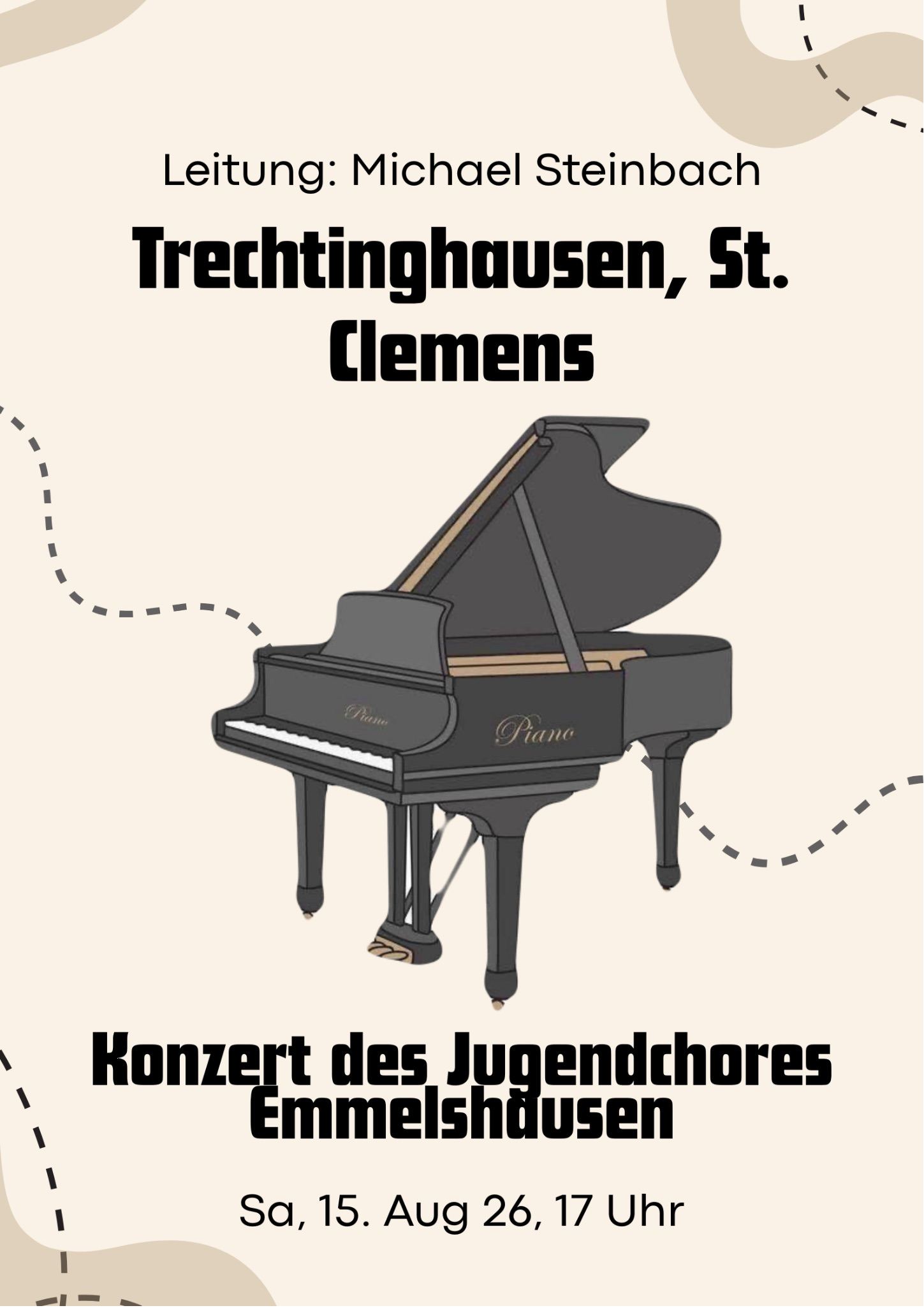 Plakat Jugendchor Emmelshausen 2026