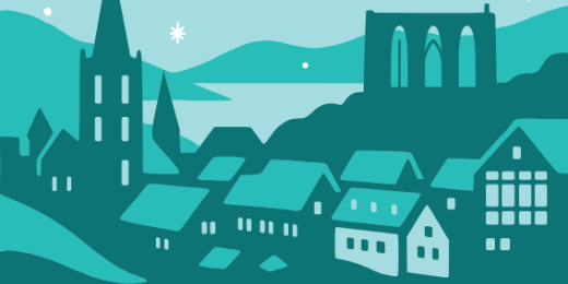 Plakat Schlenderadvent 6./7. Dezember 2025 in Bacharach