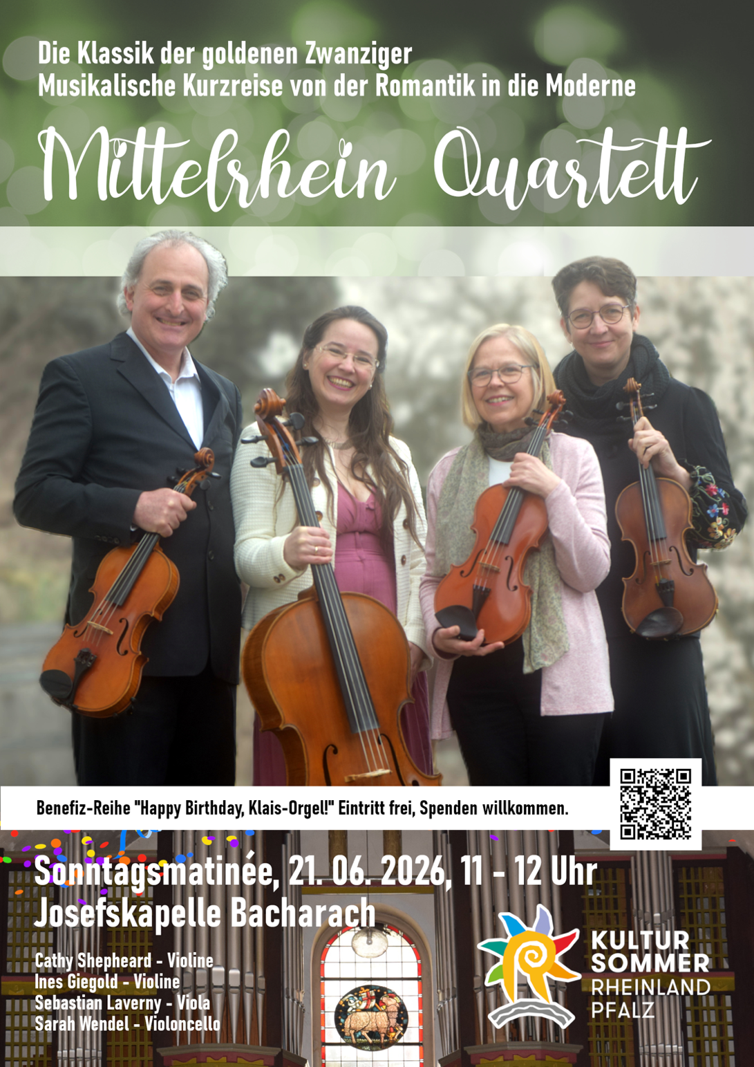 Plakat Sonntagsmatinee 21.06.2026