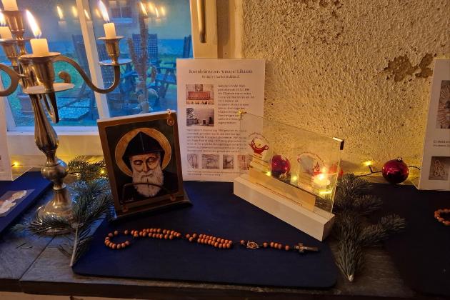 Rosenkranzausstellung beim Schlender-Advent 2025 in Bacharach