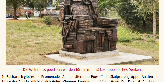 Vortrag 'Die Welt muss poisiert werden'