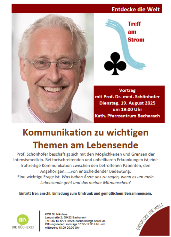 Vortrag: Kommunikation zu wichtigen Themen am Lebensende