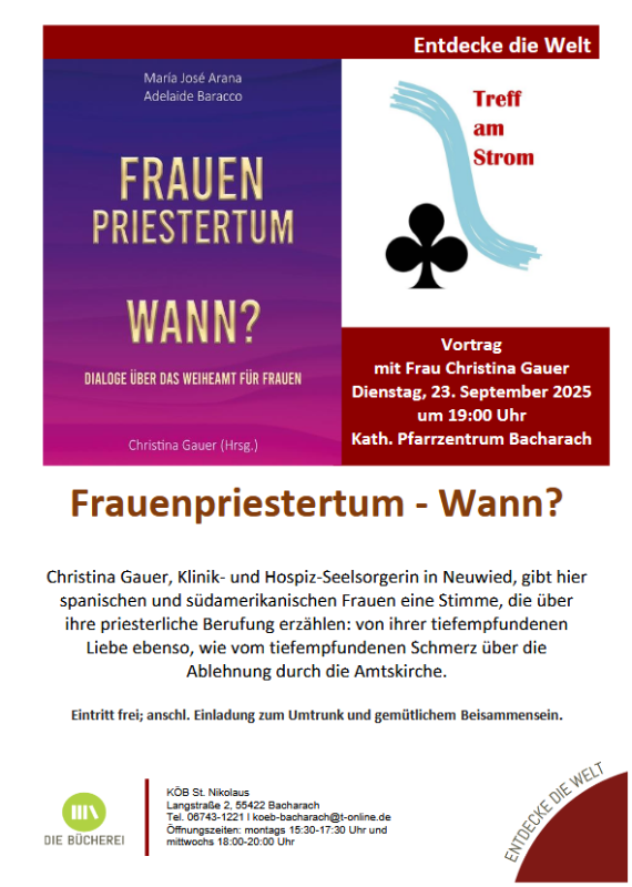 Vortrag: Frauenpriestertum - Wann?